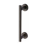 M Marcus Heritage Brass 19mm Bar Door Pull Handle with base 280mm length